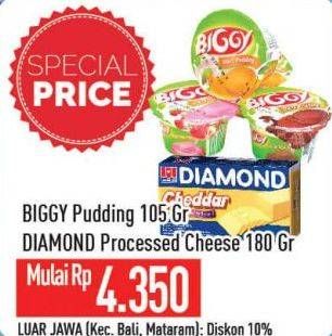 Biggy Pudding/Diamond Cheddar Cheese