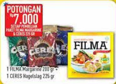 Promo Harga Filma Margarin/Ceres Hagelslag  - Hypermart