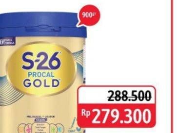 Promo Harga S26 Procal Gold Susu Pertumbuhan 900 gr - Alfamidi