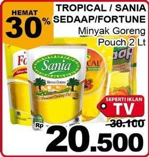 Promo Harga Tropical / Sania/ Sedaap/ Fortune Minyak Goreng  - Giant