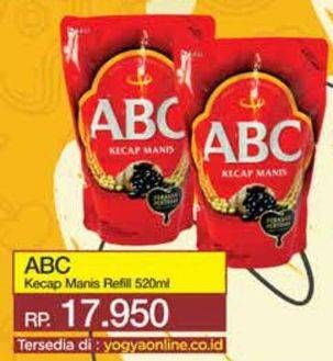 Promo Harga ABC Kecap Manis 520 ml - Yogya