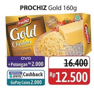 Promo Harga Prochiz Gold Cheddar 160 gr - Alfamidi