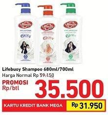 Promo Harga Lifebuoy Shampoo 680 ml / 700 ml  - Carrefour
