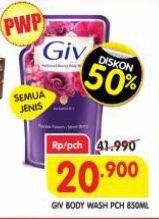 Promo Harga GIV Body Wash All Variants 900 ml - Superindo