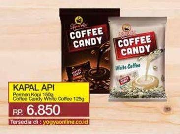 Promo Harga Kapal Api Candy Original, White Coffee 125 gr - Yogya