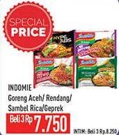 INDOMIE Goreng Aceh/ Rendang/ Sambel Rica/ Ayam Geprek