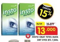 Promo Harga INSTO Dry Eye Drops 7 ml - Superindo