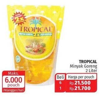 Promo Harga TROPICAL Minyak Goreng 2 ltr - Lotte Grosir