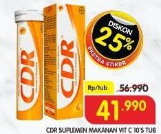 Promo Harga CDR Suplemen Makanan 10 pcs - Superindo