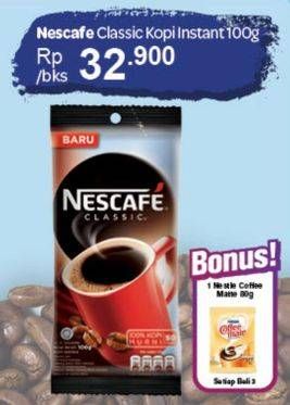 Promo Harga Nescafe Classic Coffee 100 gr - Carrefour