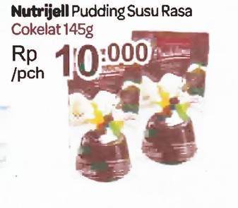 Promo Harga NUTRIJELL Pudding Cokelat 145 gr - Carrefour