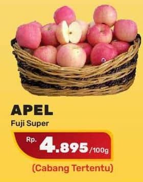 Promo Harga Apel Fuji Super per 100 gr - Yogya