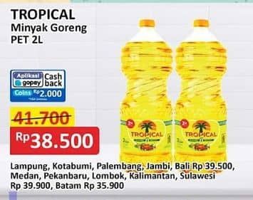 Promo Harga Tropical Minyak Goreng 2000 ml - Alfamart