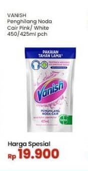 Promo Harga Vanish Penghilang Noda Cair Pink, Putih 425 ml - Indomaret