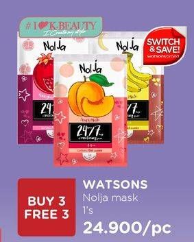 Promo Harga WATSONS Nolja Mask All Variants  - Watsons