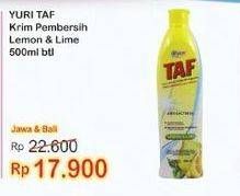 Promo Harga YURI TAF Cream Cleanser Lemon Lime 500 ml - Indomaret