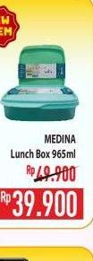Promo Harga Medina Lunch Box 965 ml - Hypermart