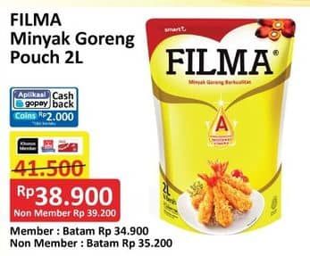 Promo Harga Filma Minyak Goreng 2000 ml - Alfamart