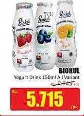 Promo Harga BIOKUL Minuman Yogurt All Variants 150 ml - Hari Hari