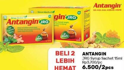 Promo Harga ANTANGIN JRG Syrup Herbal 15 ml - Guardian