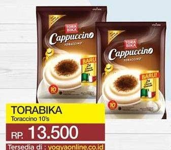 Promo Harga Torabika Cappuccino per 10 sachet 25 gr - Yogya