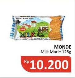 Promo Harga MONDE Milk Marie 125 gr - Alfamidi