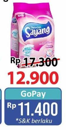 Promo Harga Sayang Detergent Powder Rose 800 gr - Alfamart