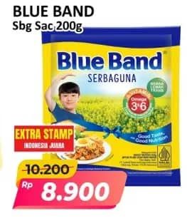 Promo Harga Blue Band Margarine Serbaguna 200 gr - Alfamart