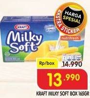 Promo Harga KRAFT Milky Soft 165 gr - Superindo