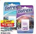Promo Harga Go Fress Refreshing Oral Care Strips Grape, Peppermint 24 pcs - Alfamart
