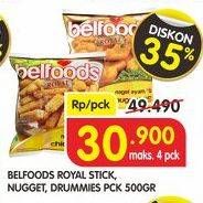 Promo Harga BELFOODS Royal Nugget 500 gr - Superindo