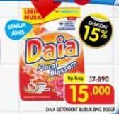 Promo Harga Daia Deterjen Bubuk All Variants 800 gr - Superindo