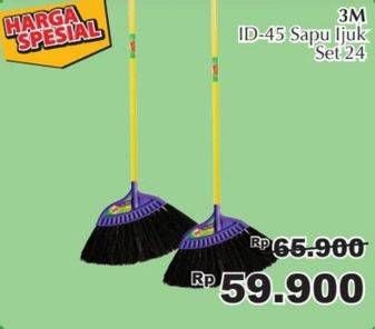 Promo Harga 3M SCOTCH BRITE Sapu Ijuk ID-45  - Giant