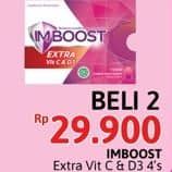 Promo Harga Imboost Multivitamin Tablet Extra Vit C D3 4 pcs - Alfamidi