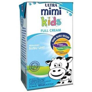Promo Harga Ultra Mimi Susu UHT Full Cream 125 ml - Alfamart