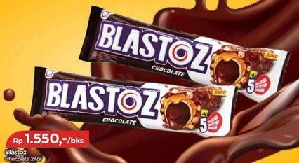 Promo Harga Blastoz Bitez Chocolate 24 gr - TIP TOP