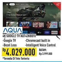 Promo Harga Aqua AQT43K80FX  - Hypermart