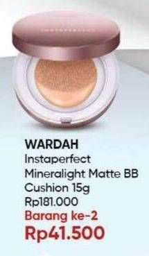 Promo Harga Wardah Instaperfect Mineralight Matte BB Cushion 15 gr - Guardian