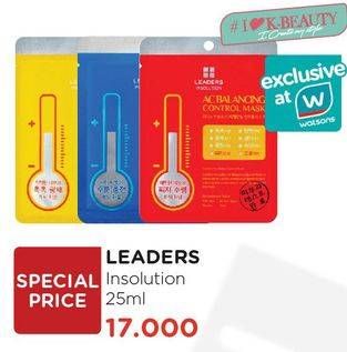 Promo Harga LEADERS Mask 25 ml - Watsons