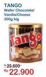 Promo Harga TANGO Wafer Chocolate, Vanilla Milk, Cheese 300 gr - Indomaret