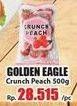 Promo Harga GOLDEN EAGLE Crunch Peach 500 gr - Hari Hari