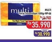 Promo Harga Multi Facial Tissue 1000 gr - Hypermart