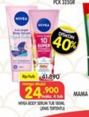 Promo Harga Nivea Body Serum 180 ml - Superindo