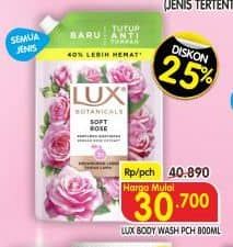 Promo Harga LUX Botanicals Body Wash 825 ml - Superindo
