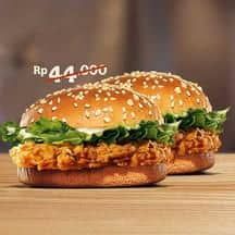 Promo Harga Burger King Chicken Burger  - Burger King