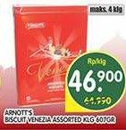 Promo Harga VENEZIA Assorted Biscuits 607 gr - Superindo