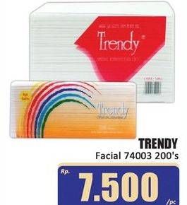Promo Harga Trendy Tissue Facial 74003 200 sheet - Hari Hari