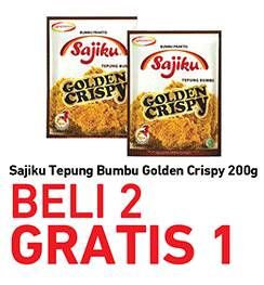 Promo Harga Ajinomoto Sajiku Tepung Bumbu Serbaguna Golden Crispy 200 gr - Carrefour
