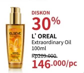 Promo Harga Loreal Elseve Extraordinary Oil 100 ml - Guardian