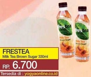 Promo Harga FRESTEA Minuman Teh Milk Tea Brown Sugar 330 ml - Yogya